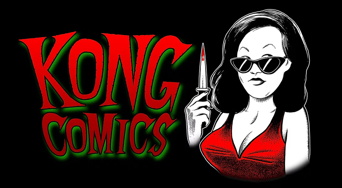 Обложка комикса Джеки Конг