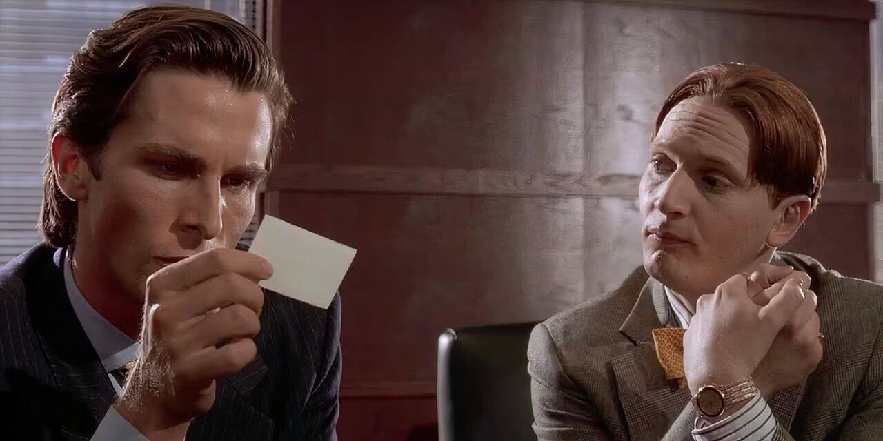 Кадр из "Американского психопата"