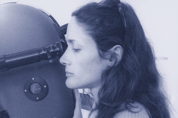 фото Стефани Ротман с камерой